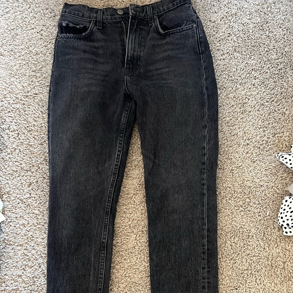 Reformation Julia High Cigarette Pacific Wash Jeans Size 25